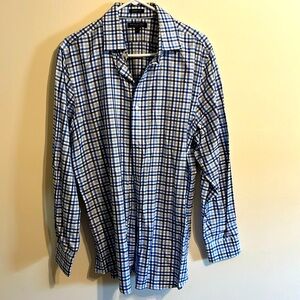 Banana Republic long sleeve button up, Grant fit, 120s Supima cotton
